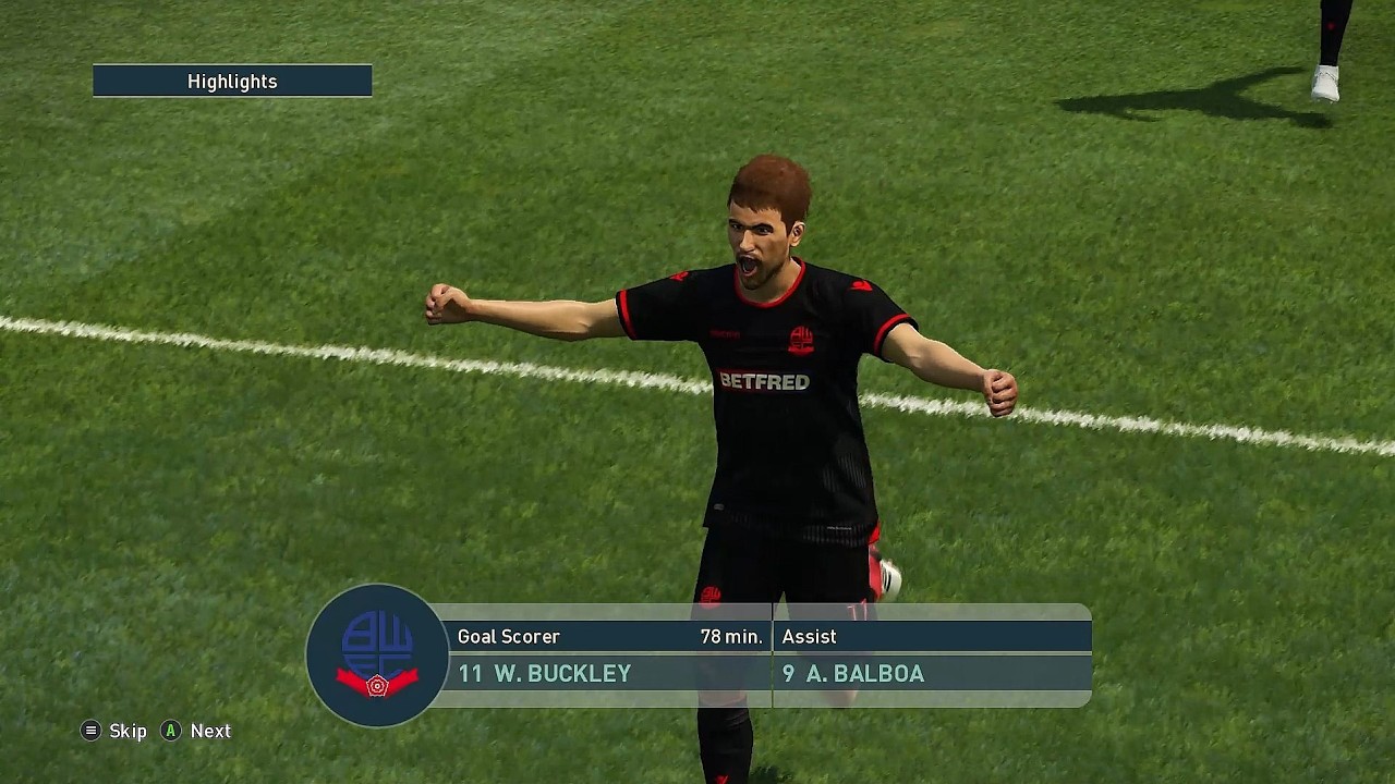 (PES 2019) - FA Cup R1: Bolton Wanderers vs Leeds!