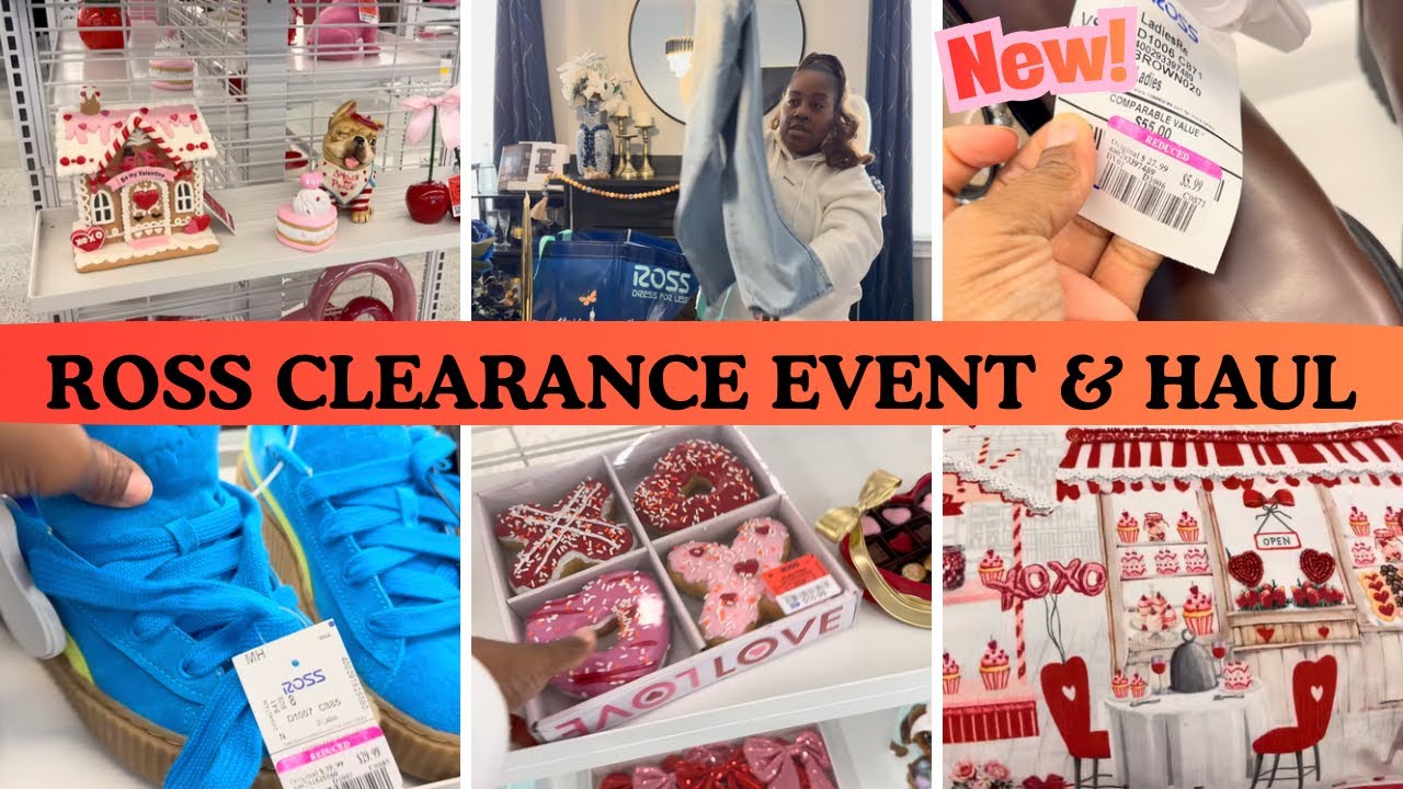 **NEW** ROSS - PINK TAG CLEARANCE EVENT! SHOP WITH ME AND WHAT DID I GET? HAUL!!