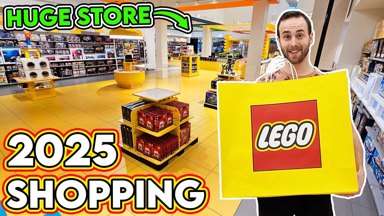 2025 LEGO Store Shopping! OVER 160 NEW SETS!