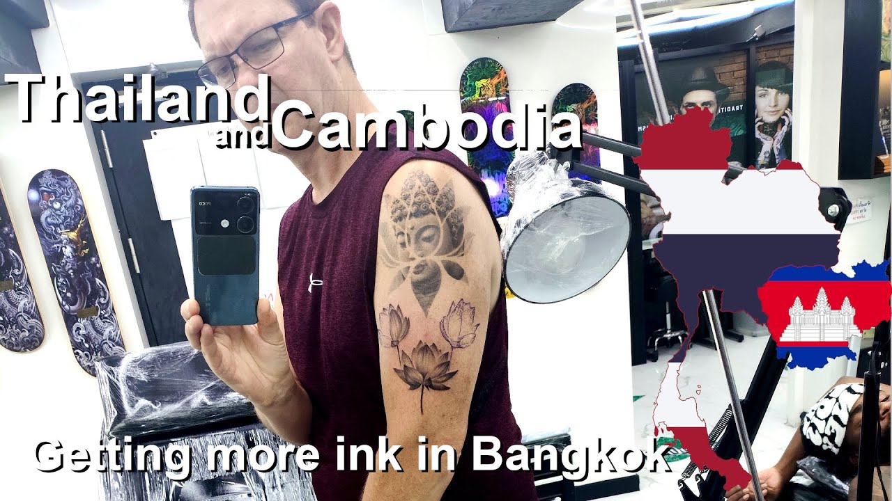 Getting Inked in Bangkok: New Tattoo at California Ink | Travel & Tattoos in Asia 🌏✈️ (Trip 49.11)