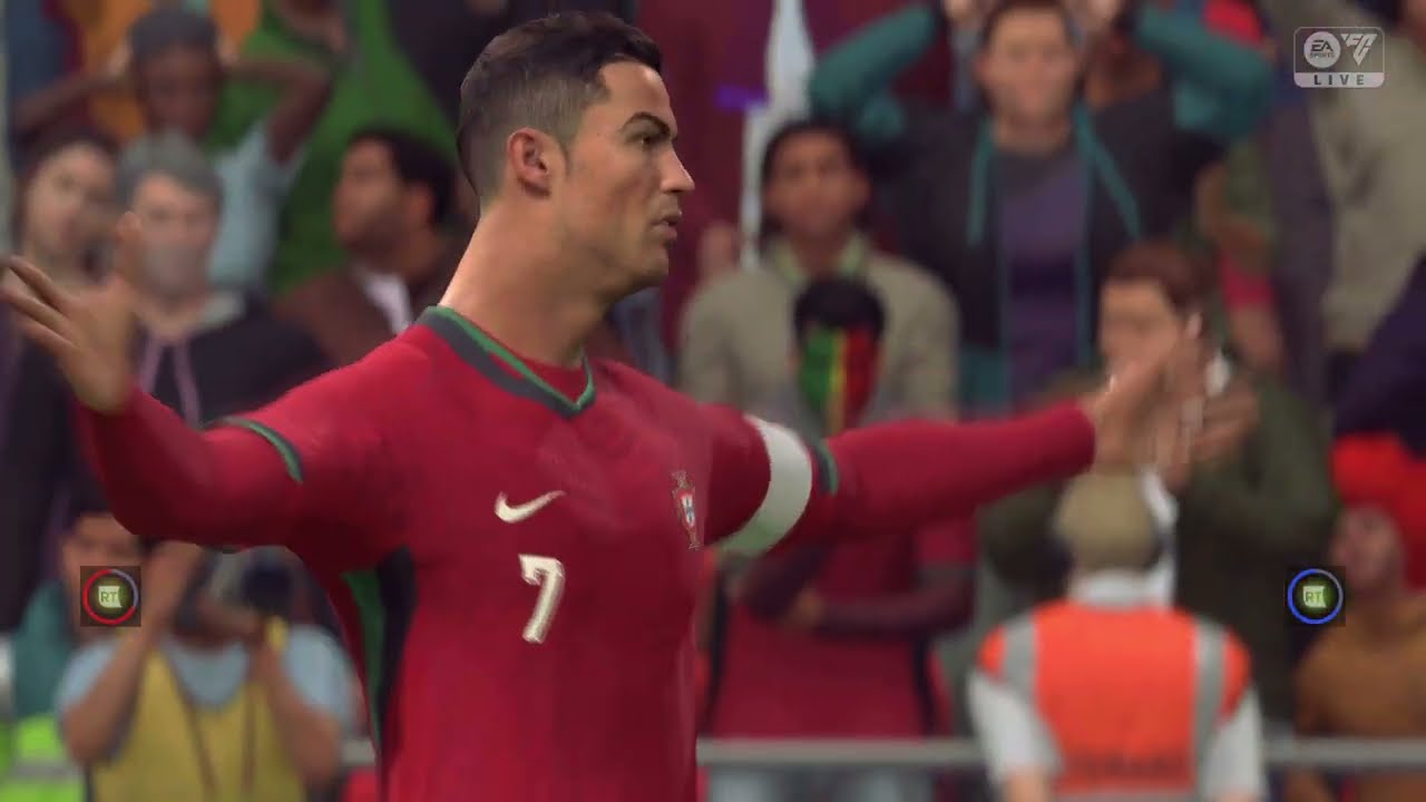 Spain vs Portugal | FC25 | Gameplay | #spain  #portugal #messi #ronaldo  #xbox  | 4K HDR
