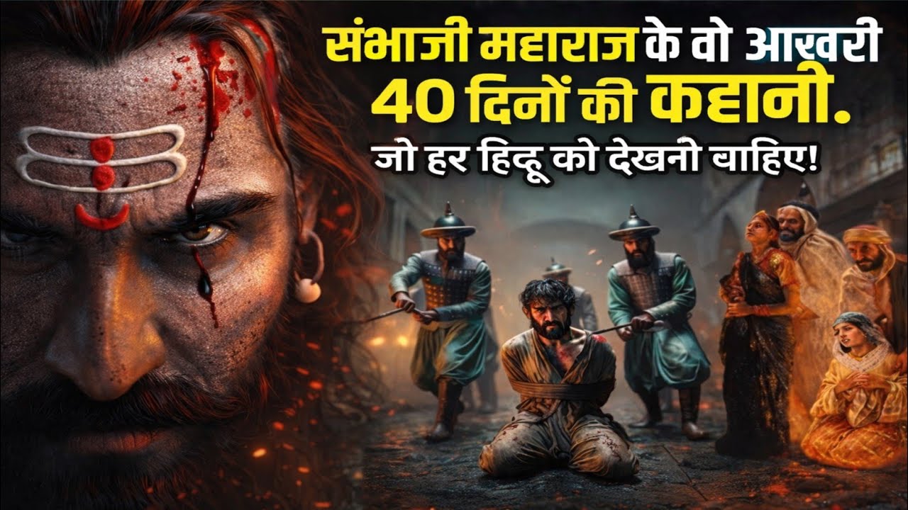 “इतिहास का सबसे दर्दनाक अध्याय: संभाजी महाराज के आख़िरी 40 दिन”