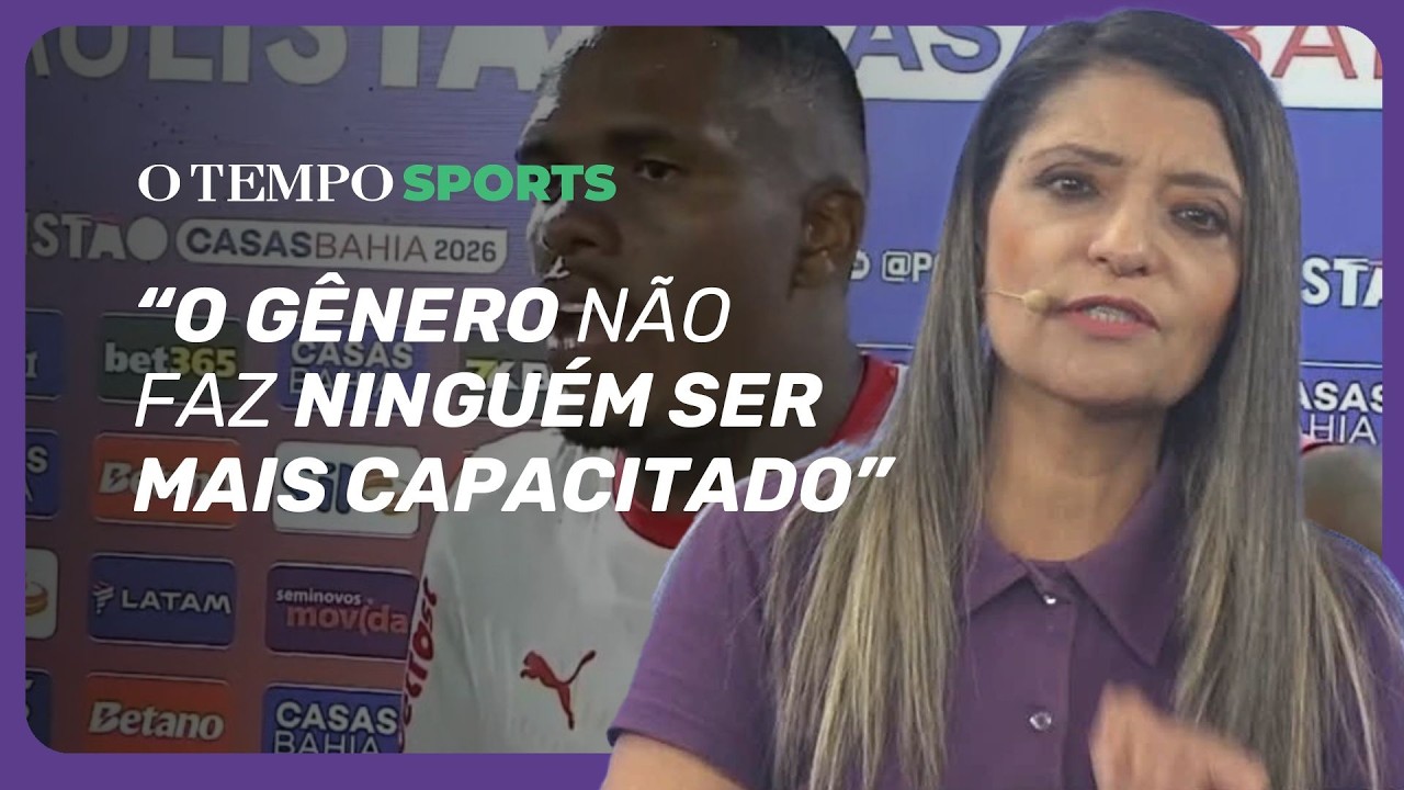 Dimara faz forte declaração sobre MACHISMO de jogador do Bragantino contra árbitra