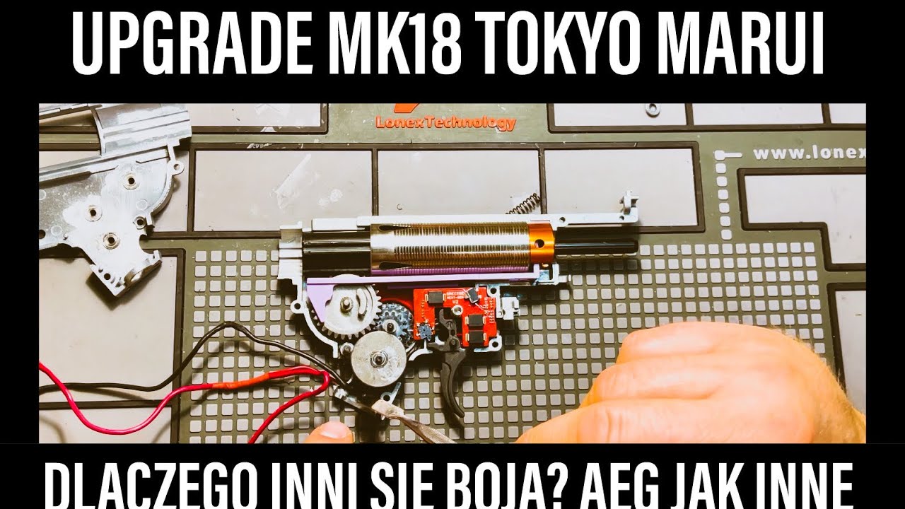 Tokyo Marui MK18 autorski tunning , tylko nie rozumiem dlaczego wiele serwisów, nie chce go robić