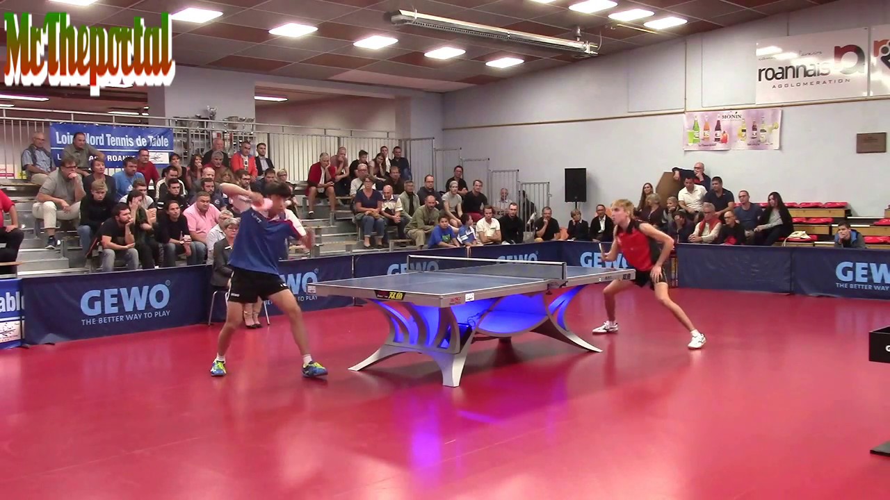 Table Tennis French Pro B - Dorian Zheng Vs Jules Rolland -