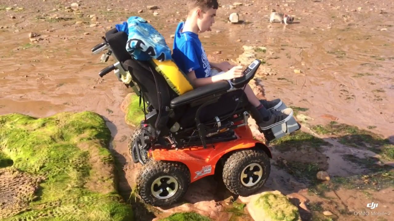 Magic Mobility X8 Extreme on Exmouth Beach.