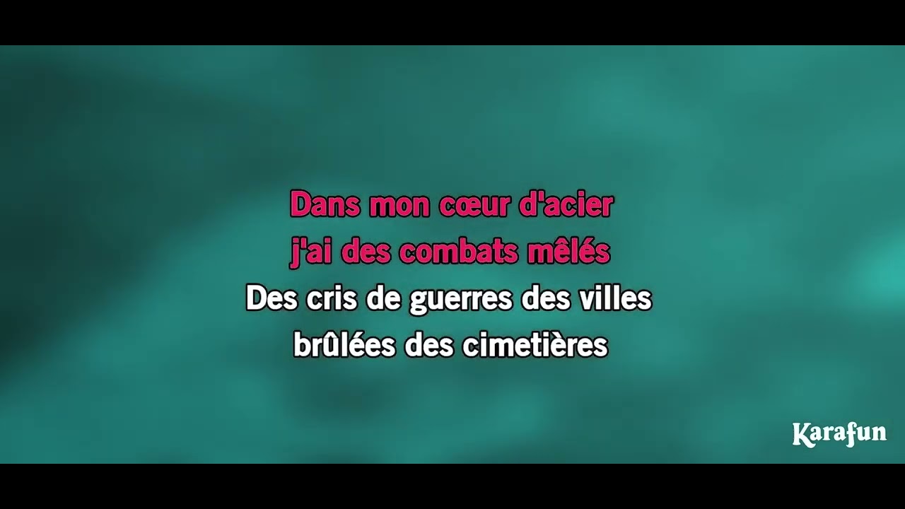 La fin du voyage - Johnny Hallyday karaoké ￼