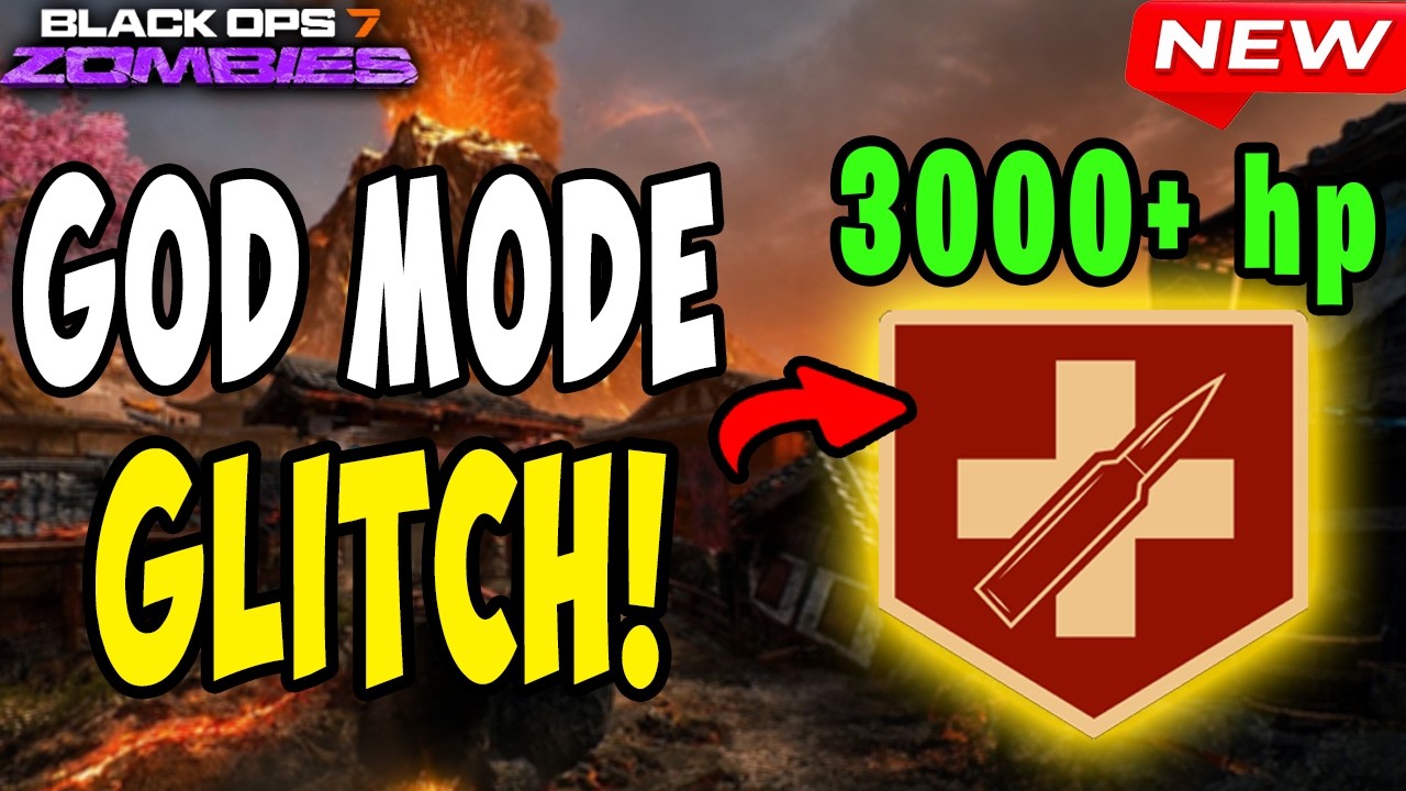 BROKEN 3,000+ HP GLITCH! NEVER GO DOWN AGAIN! (BO7 Zombies)
