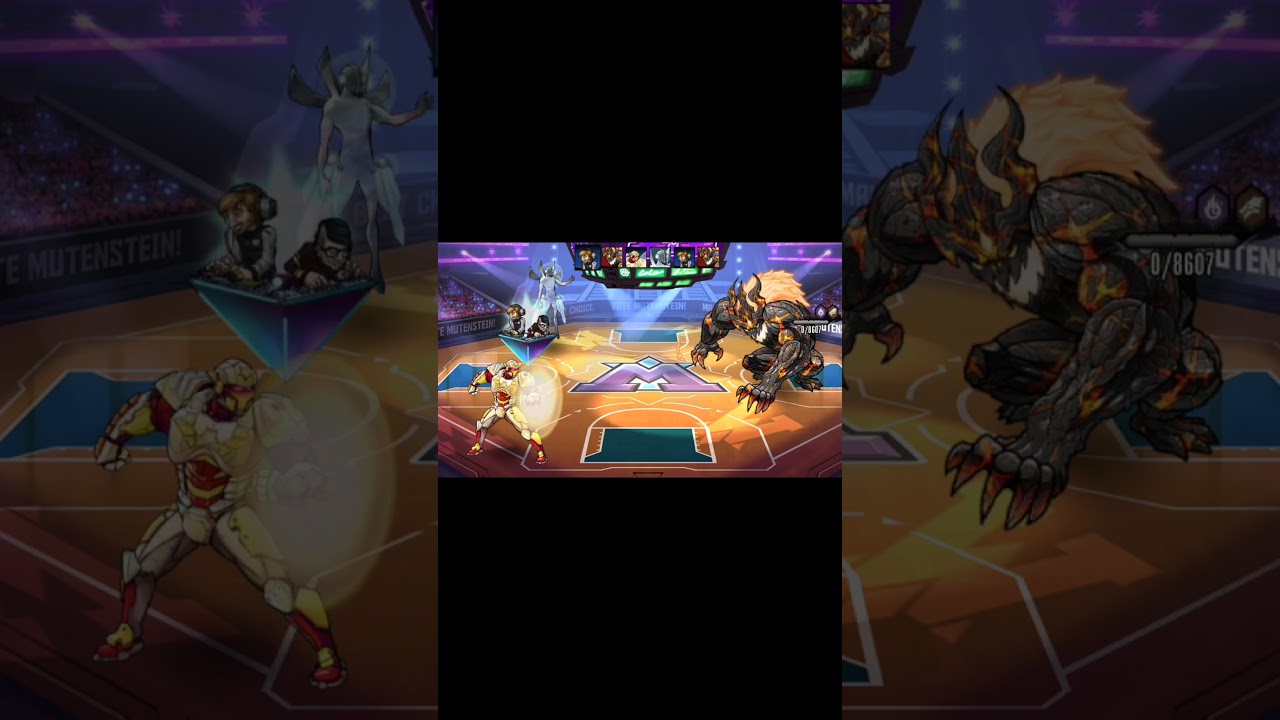 Mgg anniversary token fight 😱#mgg #mutantsgeneticgladiators #pvp #anniversary #breakmaster #shorts