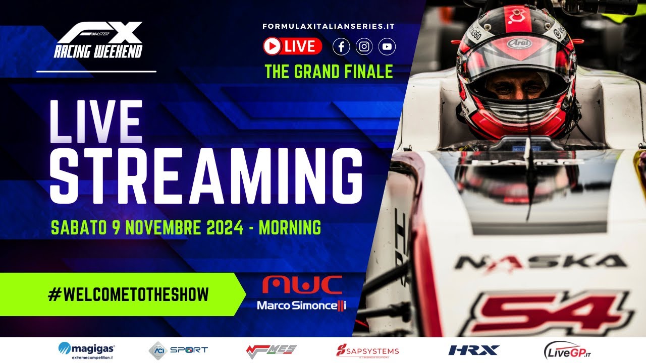 FX Racing Weekend | Live Streaming Misano (Morning) - 09/11/2024