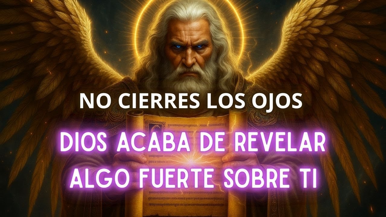 NO CIERRES LOS OJOS, DIOS ACABA DE REVELAR ALGO GRAVÍSIMO SOBRE TI