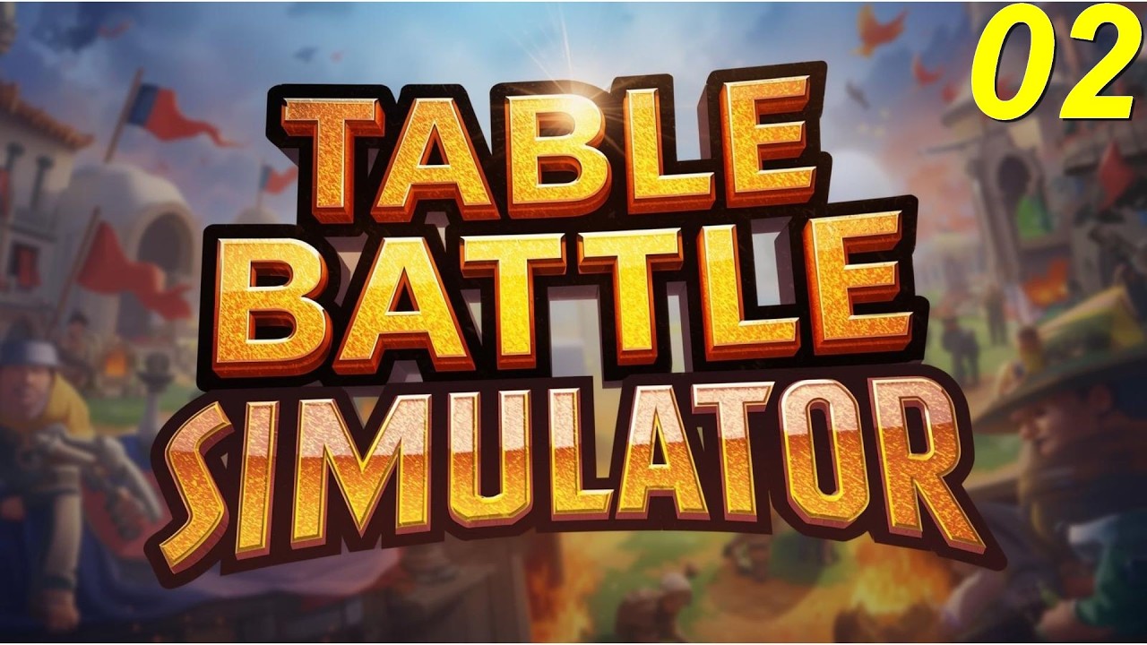 TABLE BATTLE SIMULATOR #02 - CONTRATAMOS O JAKE, NOSSO CAIXA BOLADO E TEMOS CANECAS!