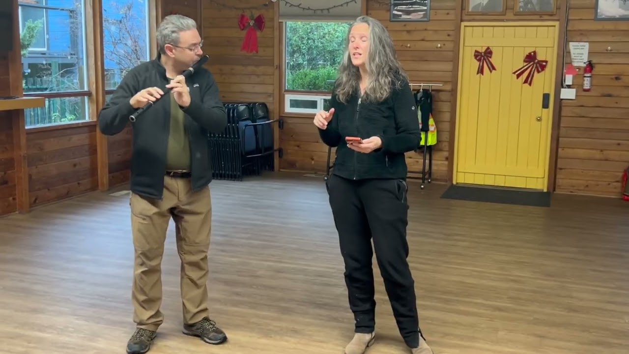 Sneak Peek - Rehearsal of Winding River Roe for A Solstice Story