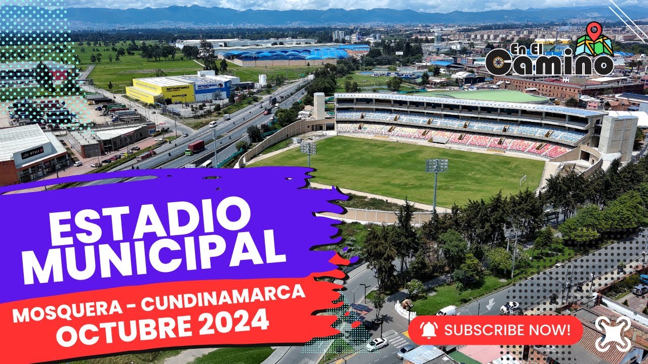 VUELO DE DRONE - Estadio Municipal de Mosquera Cundinamarca, Verificación Avance de Obra OCTUBRE
