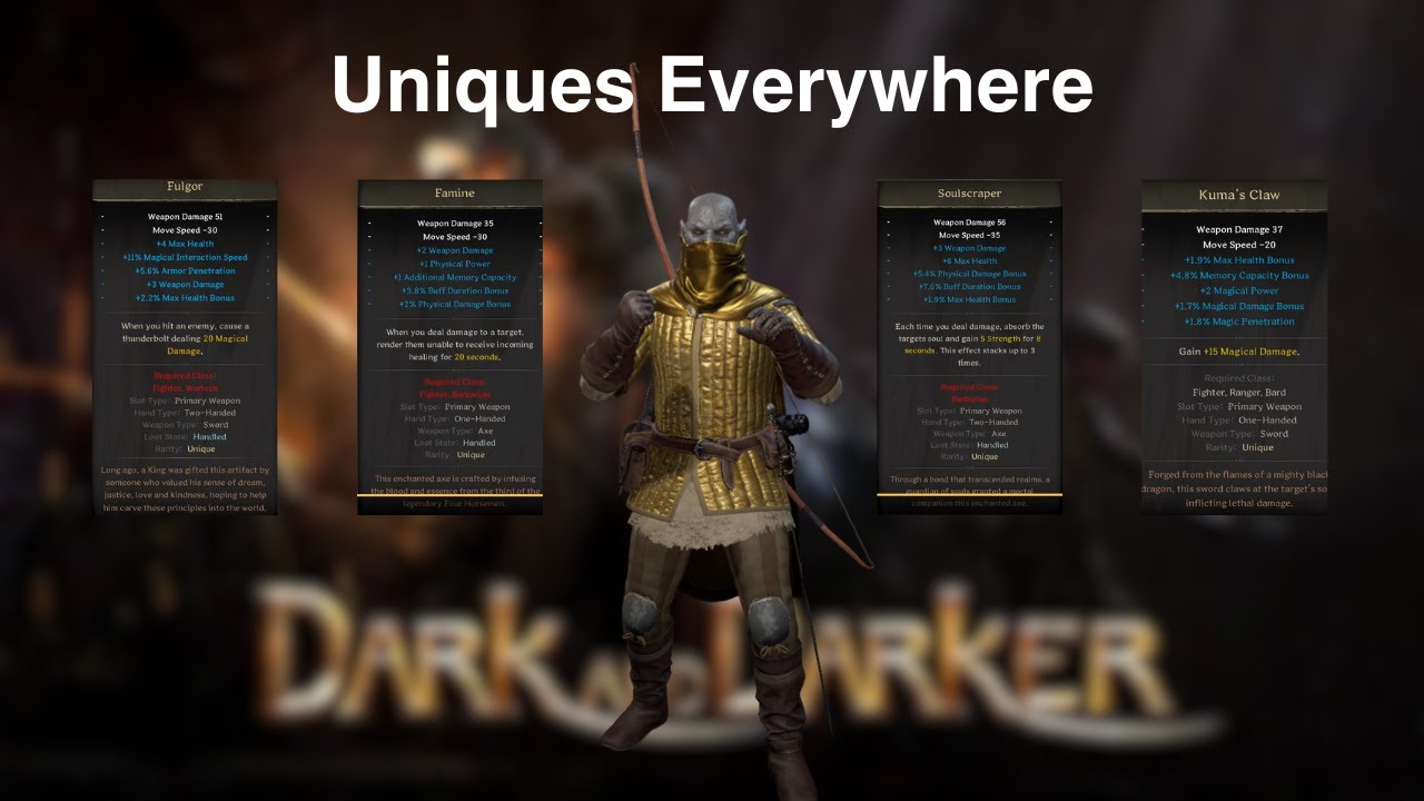 Dark and Darker End of Wipe PvP