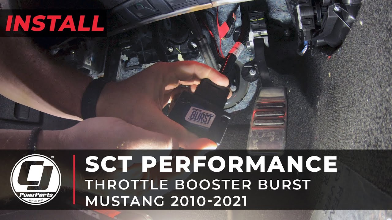 2010-2023 Mustang Install | SCT Performance Throttle Booster Burst