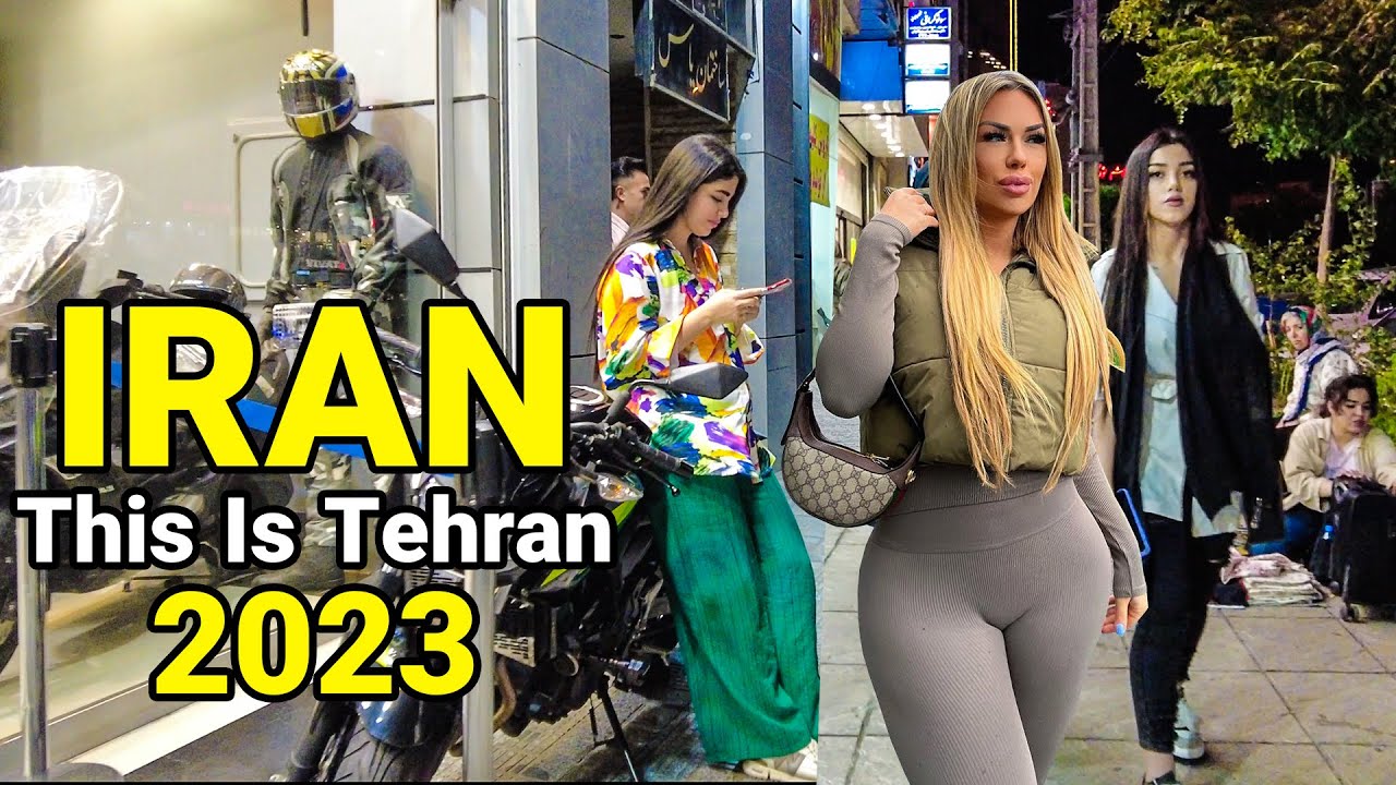 ИРАН 2023 🇮🇷 Пешеходная экскурсия по улицам Азербайджана в Тегеране