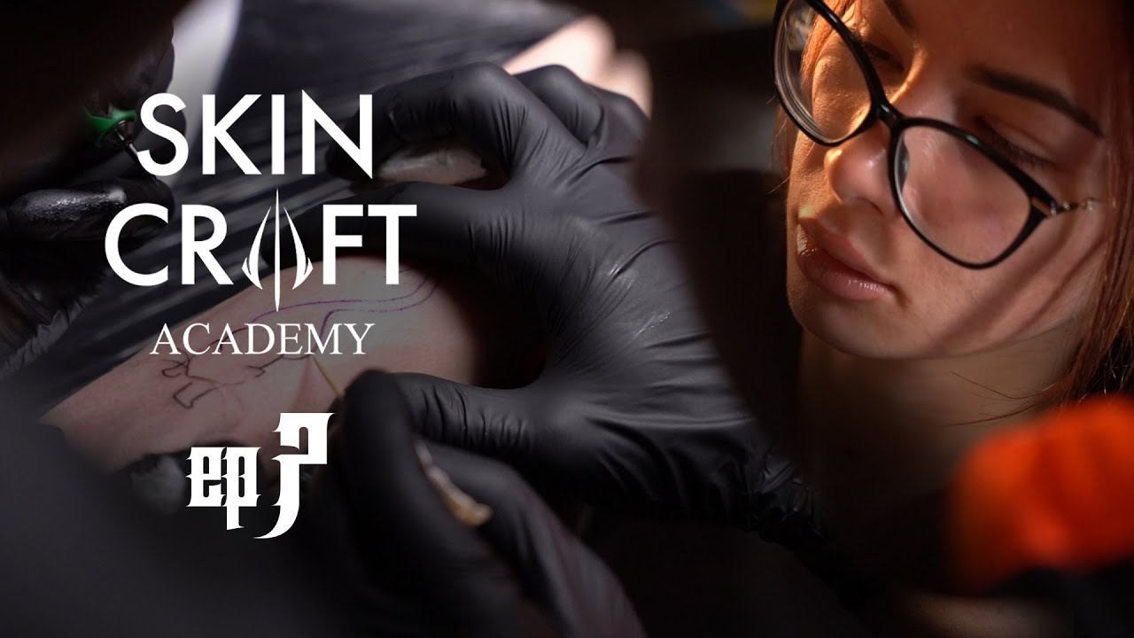Skin Craft TATTOO Academy Ep.7 - Uki Q i Jakov rade svoj prvi tattoo