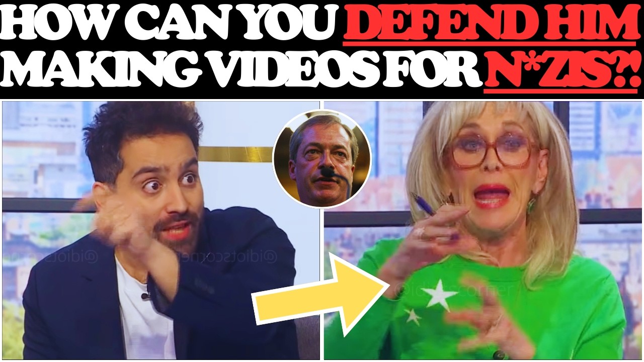 Ali Milani OBLITERATES Right Wing WINDBAG Carole Malone Over FARAGE N*ZI Defence!