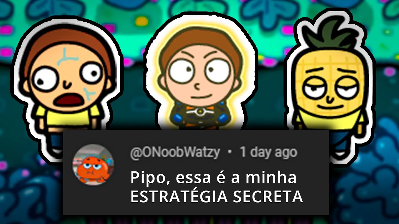 Um INSCRITO me Salvou no Pocket Mortys