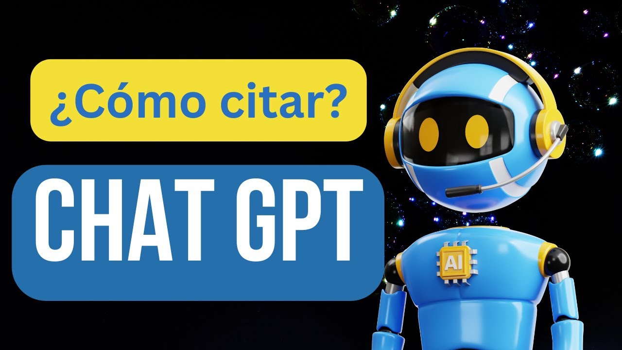 ¿Cómo citar ChatGPT 2024?