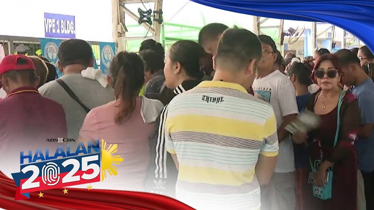Long queues at Pasig school as Filipinos vote this HALALAN 2025 | ANC