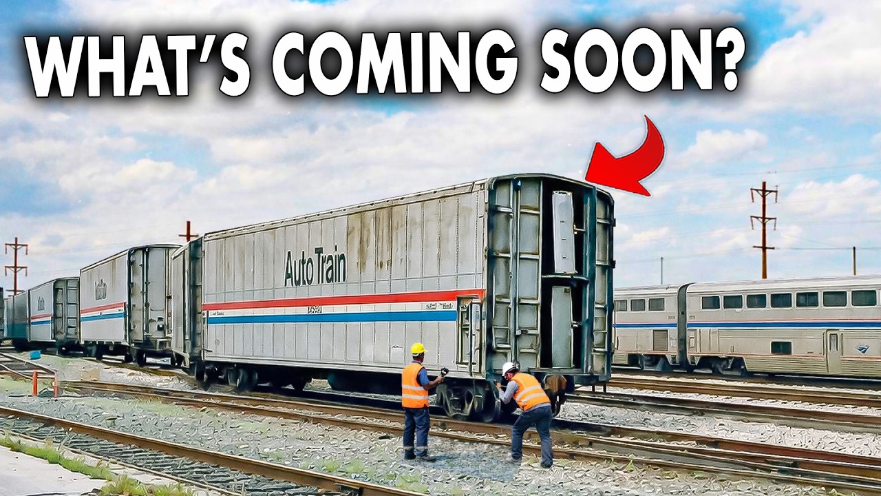 Что будет с автопоездом Amtrak без новых вагонов Superliner?