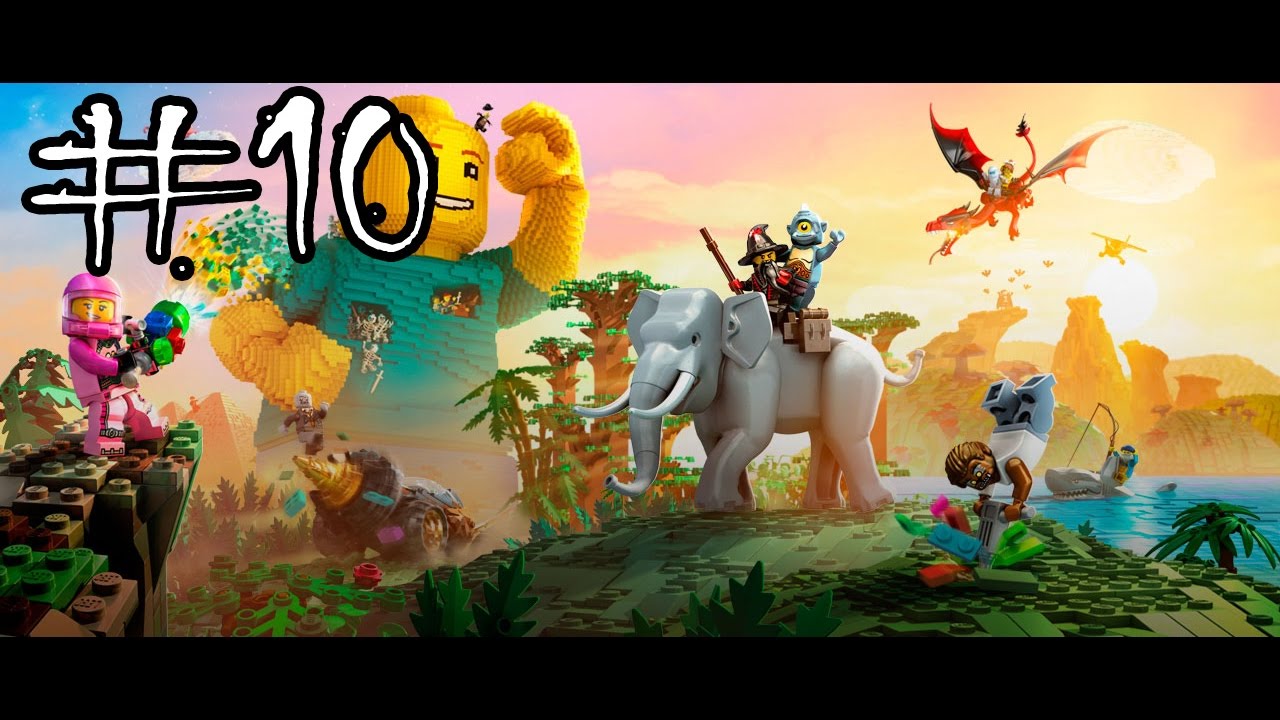 WodziRey w LEGO Worlds (#10) Samolot Widmo