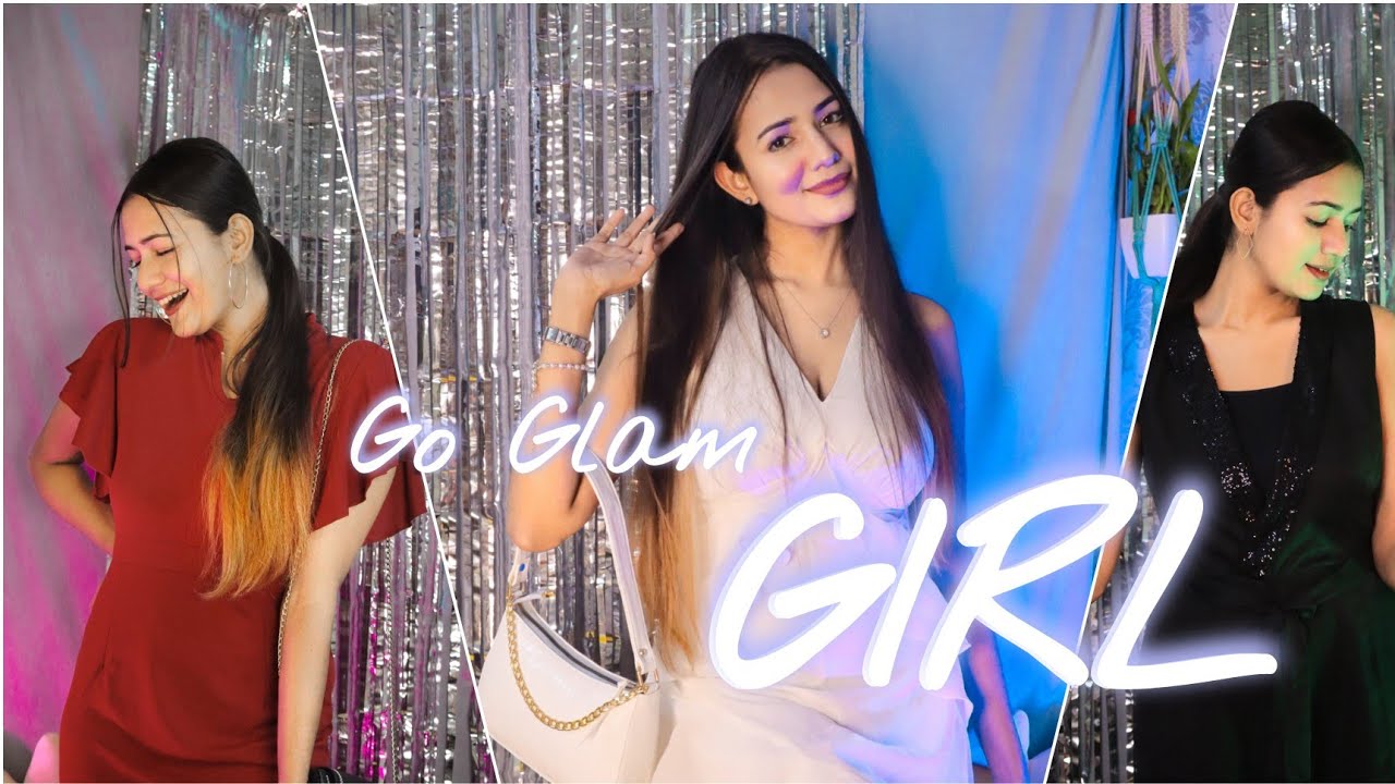 V-Day/ Birthday Party Outfit Ideas  | Amazon haul | tops, dresses, jumpsuit, leather skirt, blazer|