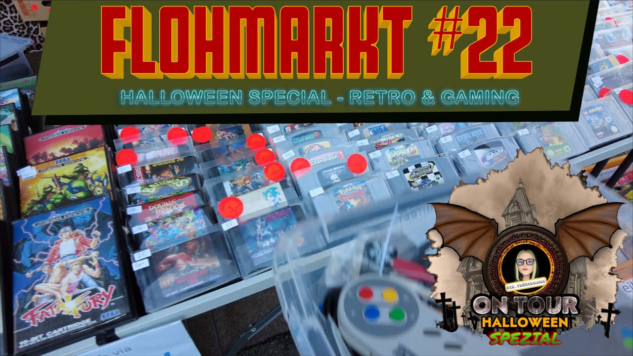 Flohmarkt #22 - Halloween Special Retro & Games