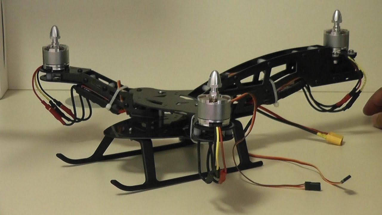 HJ-Y3 Tricopter Review - Part 1 A look at the build