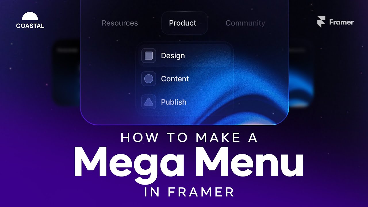 How to make a Mega Menu in Framer