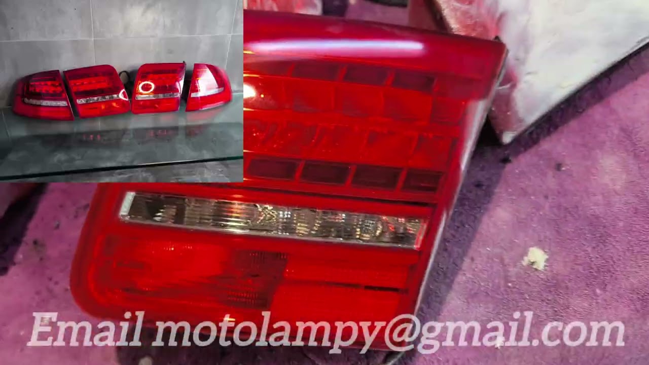 Regeneracja i naprawa lamp tył do samochodów Audi