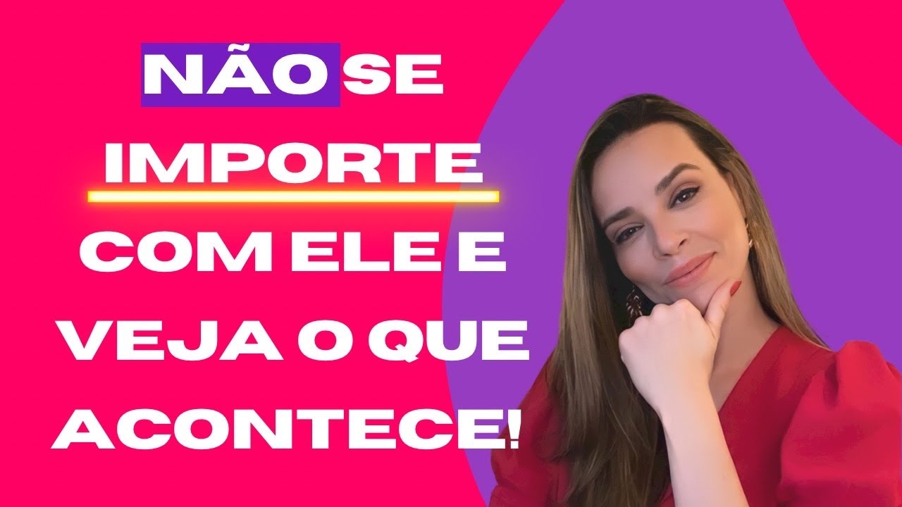 Seu DESINTERESSE me DESINTERESSOU!!!