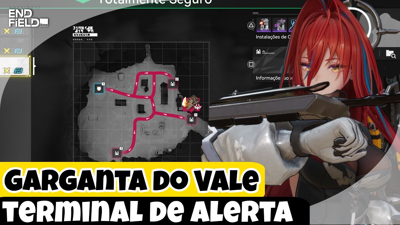 TERMINAL DE ALERTA ANTECIPADO (N&Iacute;VEL 3) GARGANTA DO VALE | ARKNIGHTS ENDFIELD