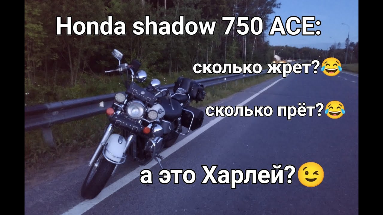 Небольшой обзор Хонды Шедоу 750 АСЕ, и при чем тут Харлей? Краткая история моего мотоцикла!