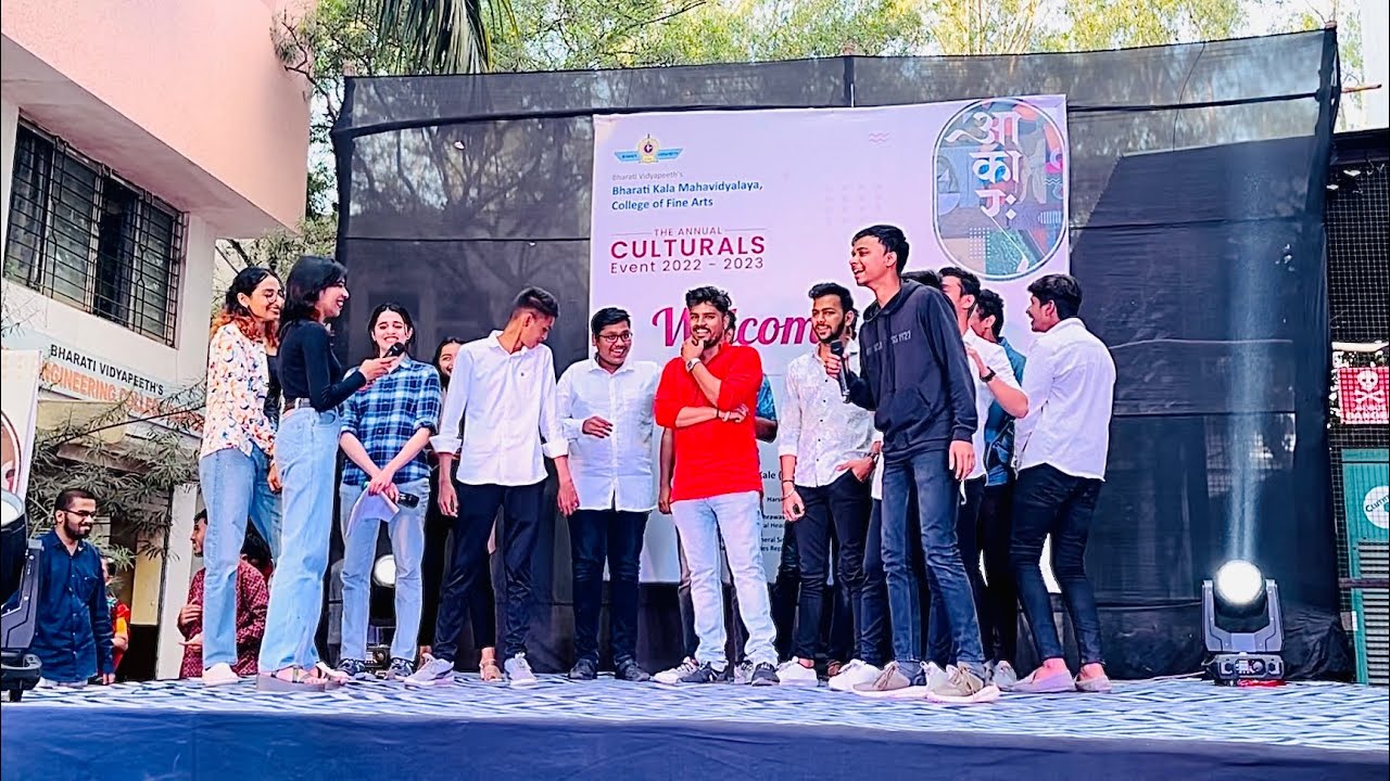 Freshers party 2023 🪩🕺🏻💃🏻 | Bharti Vidyapeeth, Pune 😍