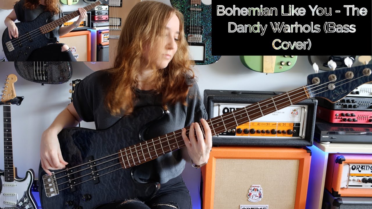 Bohemian Like You - The Dandy Warhols (Bass Cover)