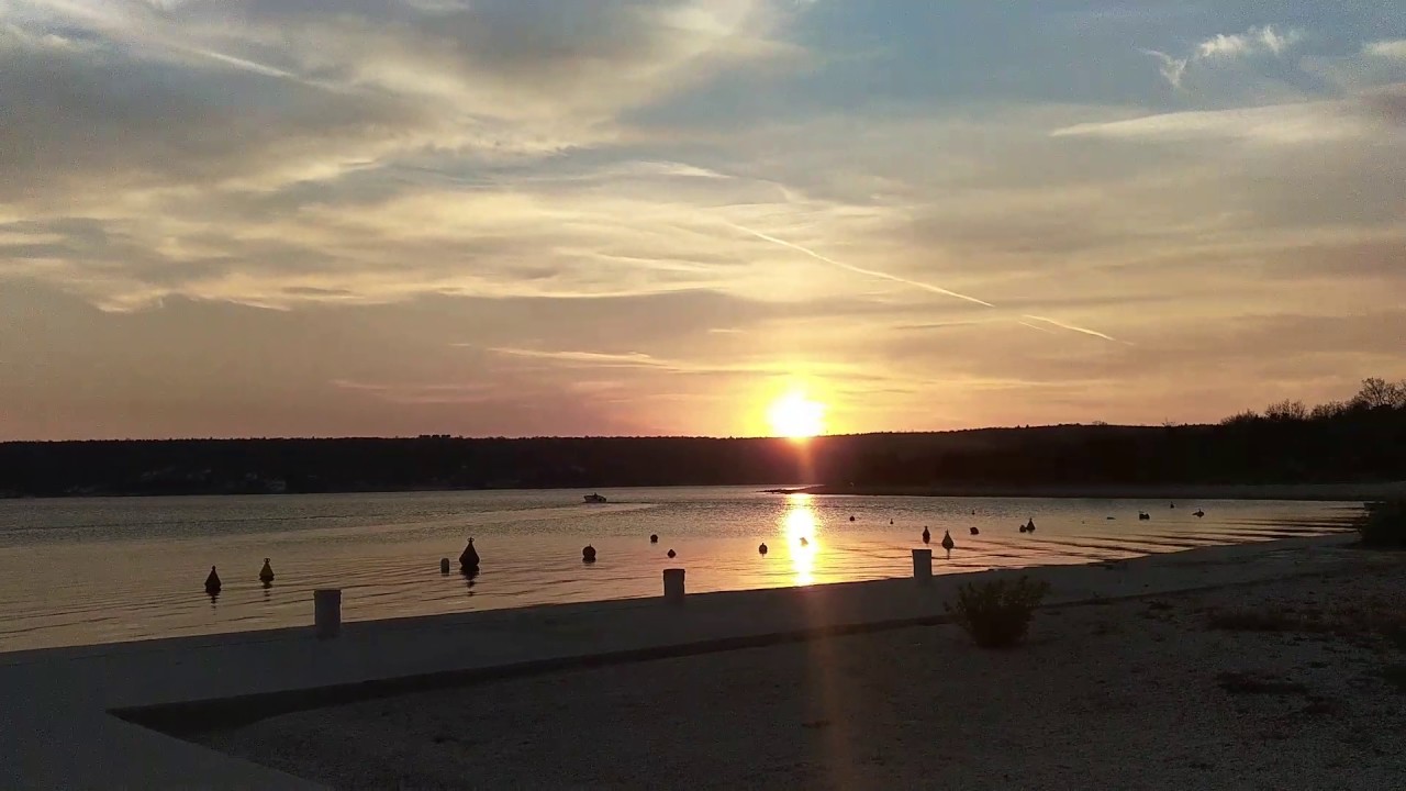 Karinsko more,  probna vožnja