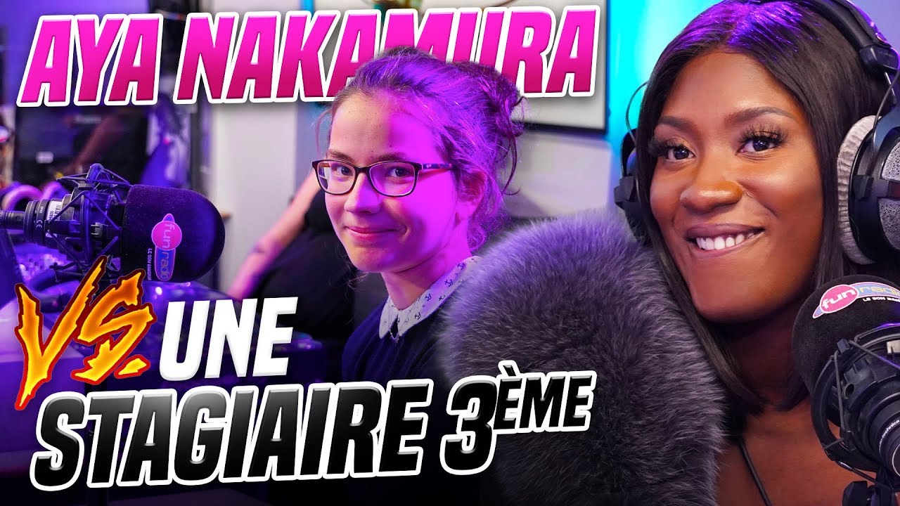 AYA NAKAMURA RÉPOND À UNE STAGIAIRE DE 3ÈME 🤔/ AYA NAKAMURA ANTWOORD OP EEN COLLEGIAN