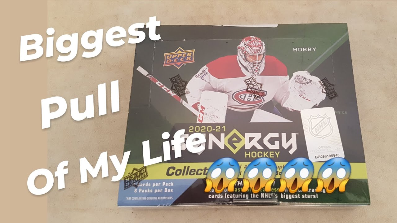 Brand New 2020-21 Upper Deck Synergy Hobby Box Break | Biggest Pull of My Life 😱😱😱🤩😀🤗😍🔥🔥🔥