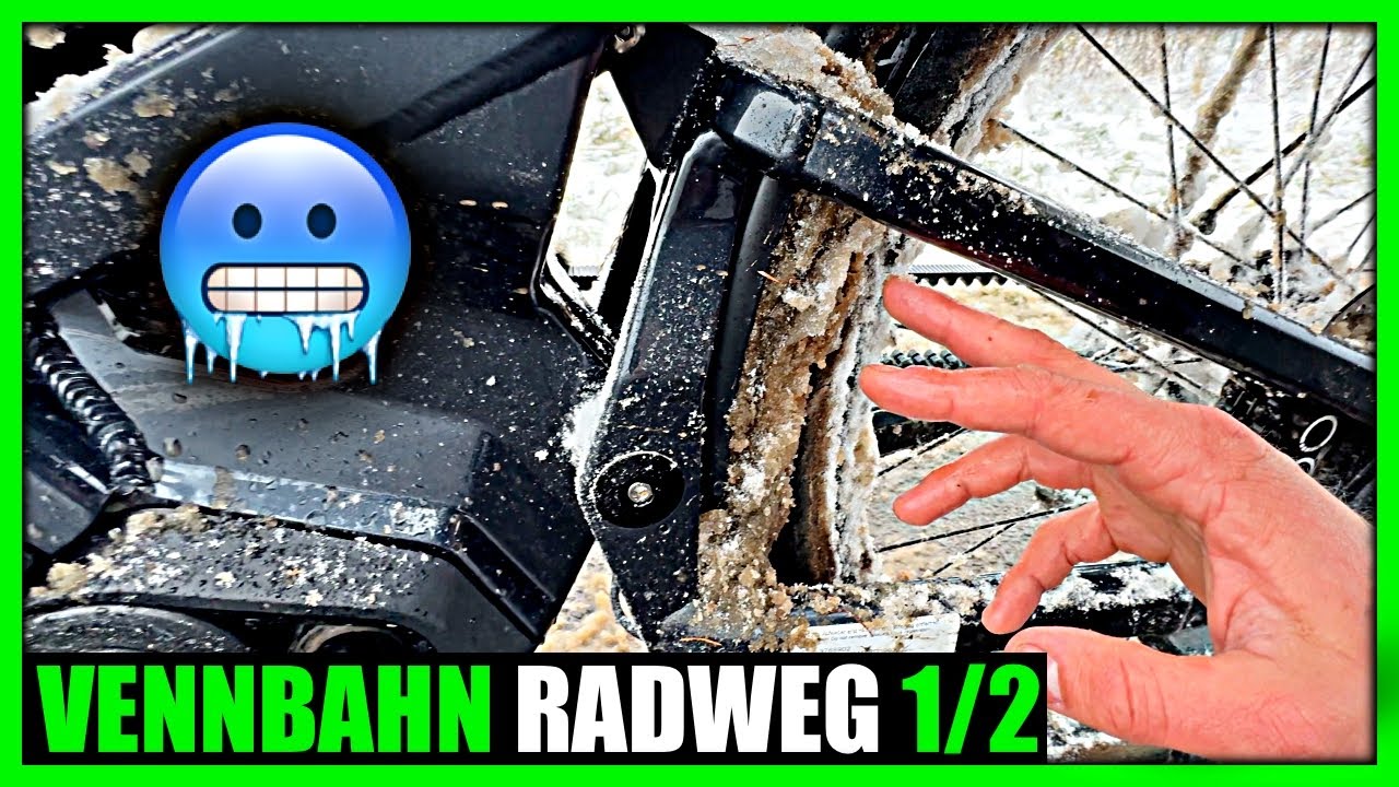Vennbahn Radweg E-Bike Drama: Zieht euch warm an