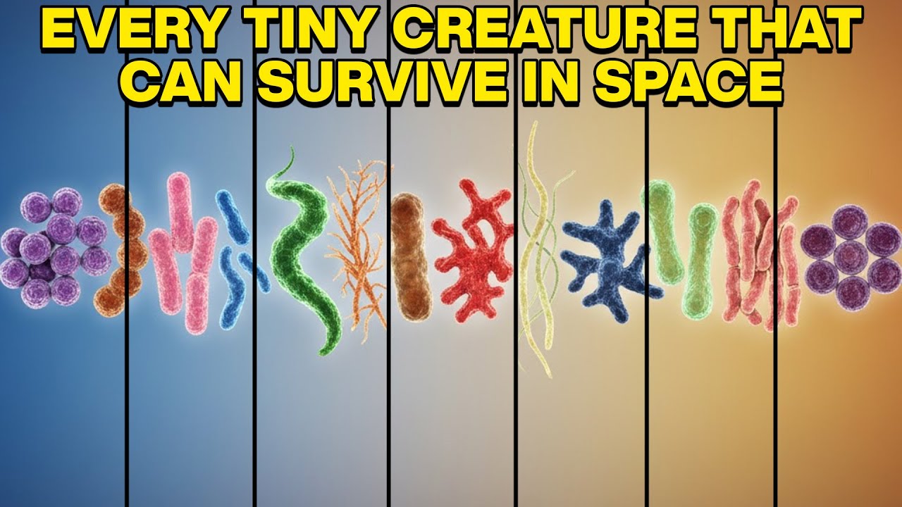 Every Tiny Creature That Can Survive in Space Explained in 10 Minutes