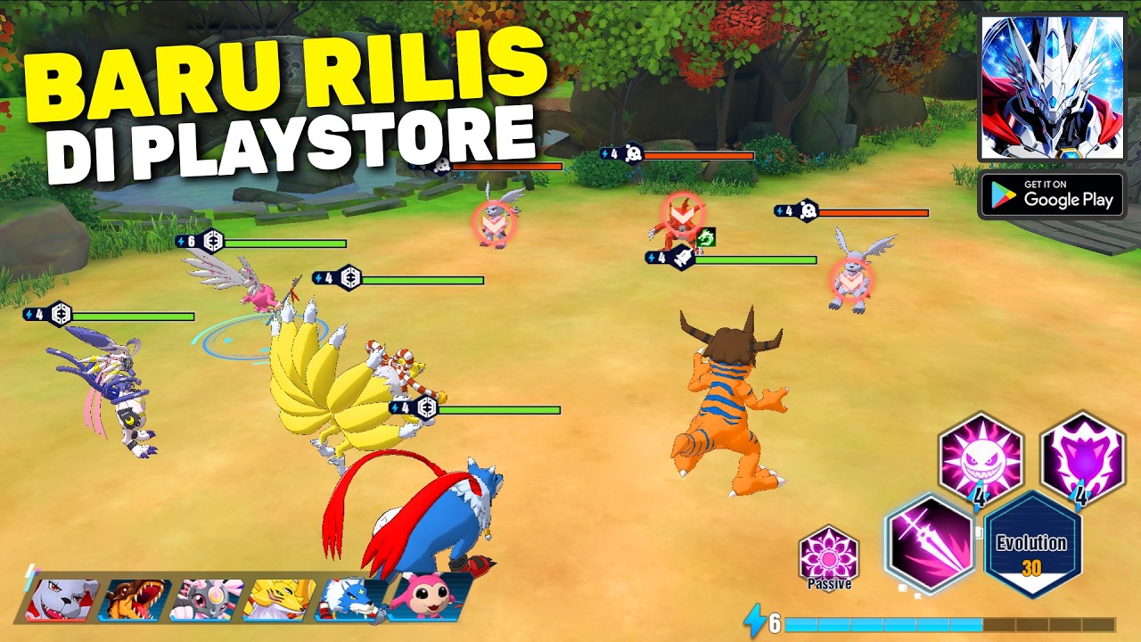 Akhirnya Rilis Game Digimon Terbaru di Playstore - Sacred Plan: Ultra Awake (Android)