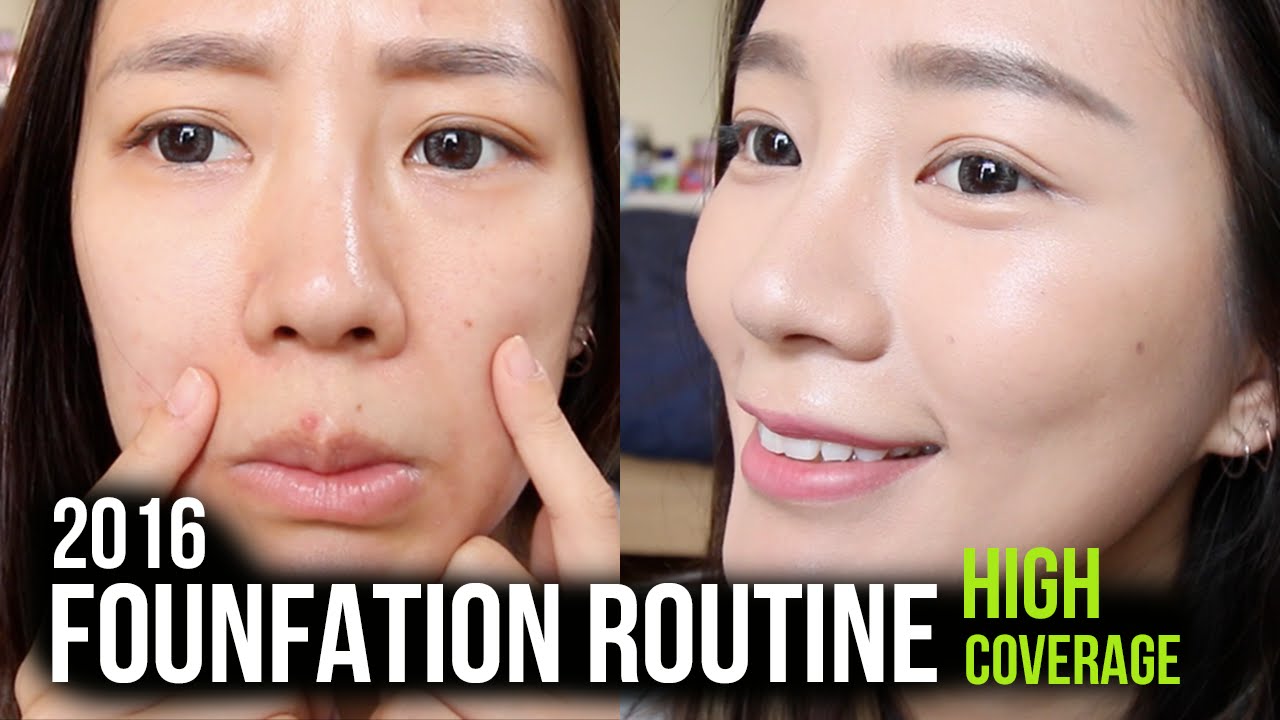High Coverage Foundation Routine 2016 高遮瑕底妝 | TheKellyYang