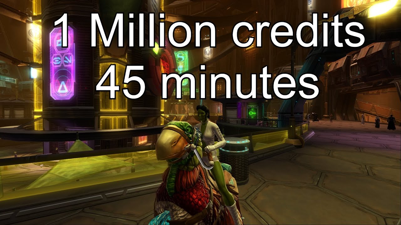 SWTOR - Fastest Heroic Mission Route (Republic) || 1 Million credits in 45 minutes