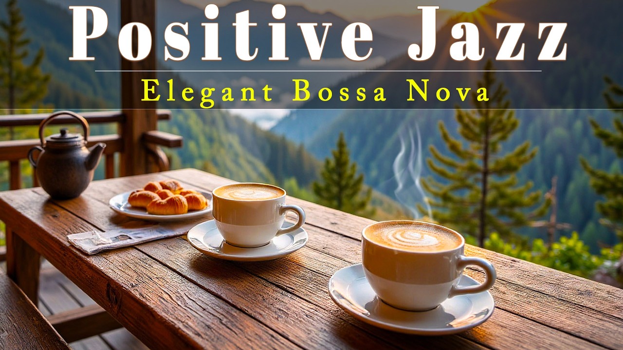 Positive Vibes Jazz ☕ Good Mood Coffee Jazz Music & Elegant Bossa Nova for Work, Study & Relax