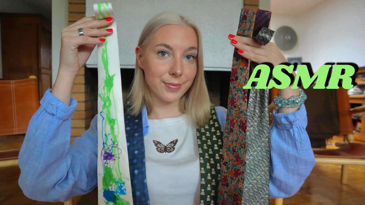 Kravattikauppa ASMR SUOMI ROLEPLAY 👔 Soft spoken & kuiskaus, ystävällinen asiakaspalvelija