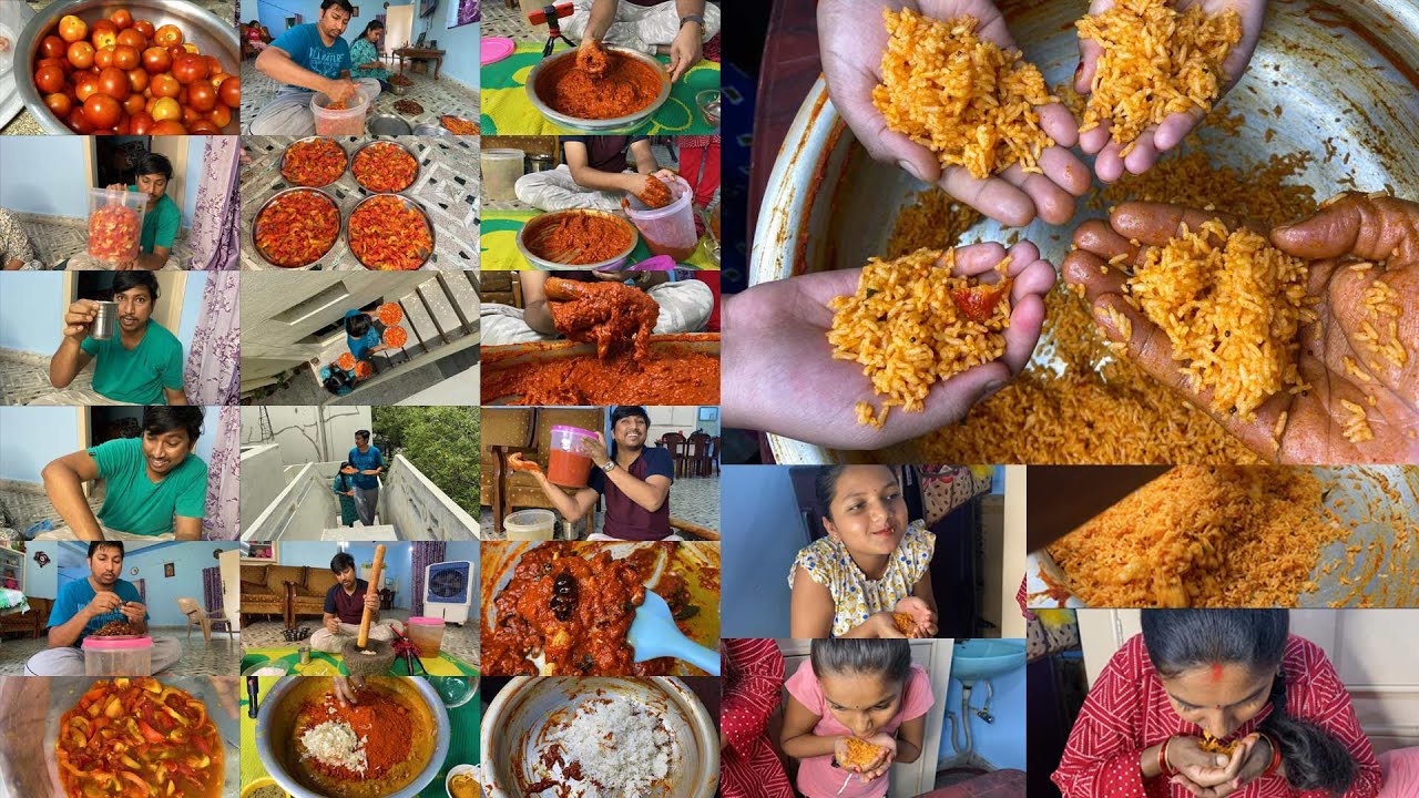 4KG లా టమాటా పచ్చడి పెట్టడానికి ఐదు రోజులు పట్టింది. నా స్టైల్. || Tomato Pickle in Traditional Way