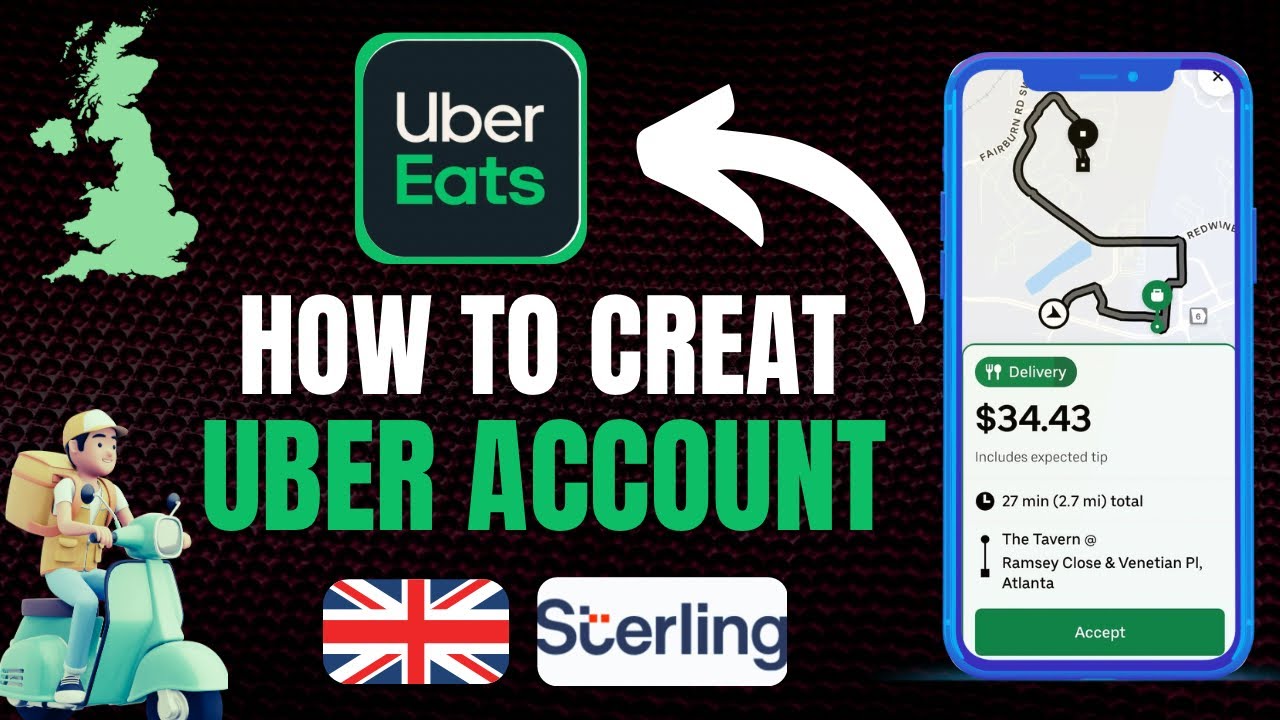 How to Create Uber Driver Account Step-by-Step | Apply, Open and Pass Sterling 